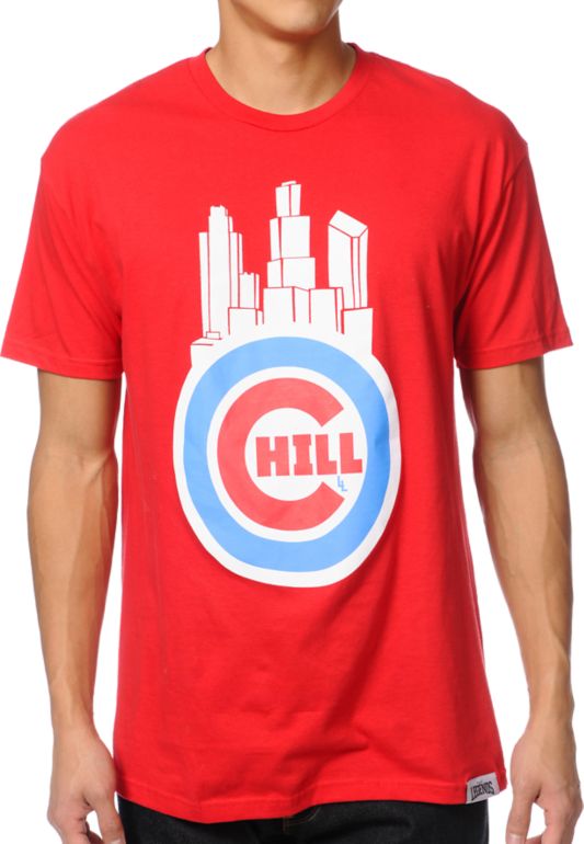 Local Legends Chill City Red Tee Shirt