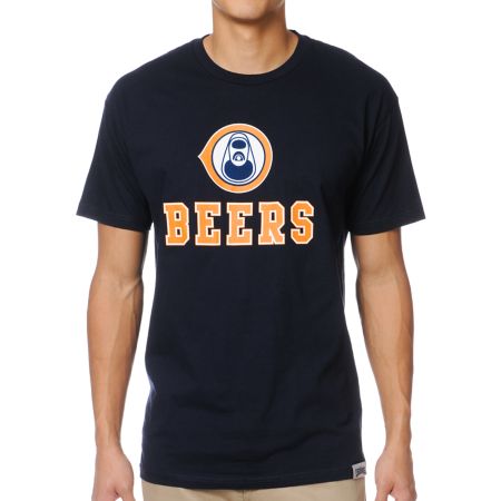 Local Legends Da Beers Dark Blue Tee Shirt