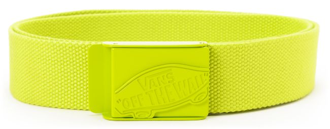 Vans Neon Lime Green Conductor Web Belt