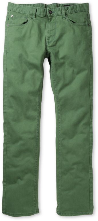 Matix Gripper Green Twill Slim Pants