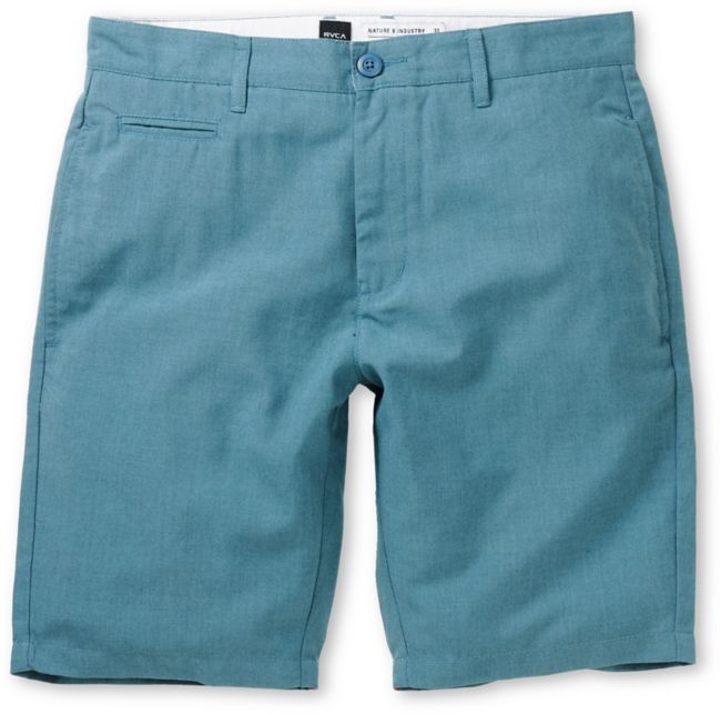 RVCA Marrow Blue Chino Shorts