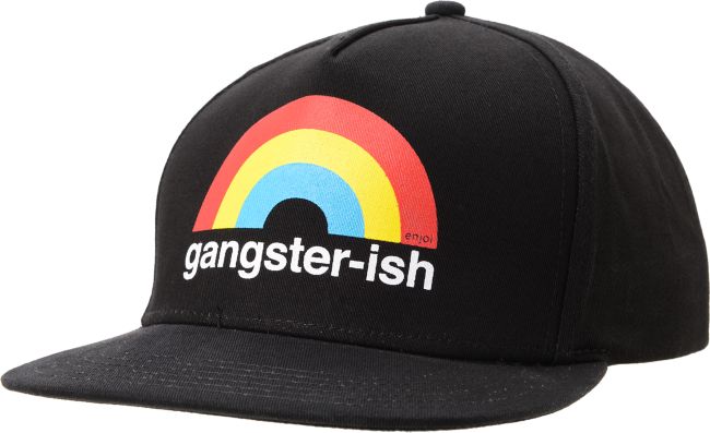 Enjoi Gangsterish Black Snapback Hat