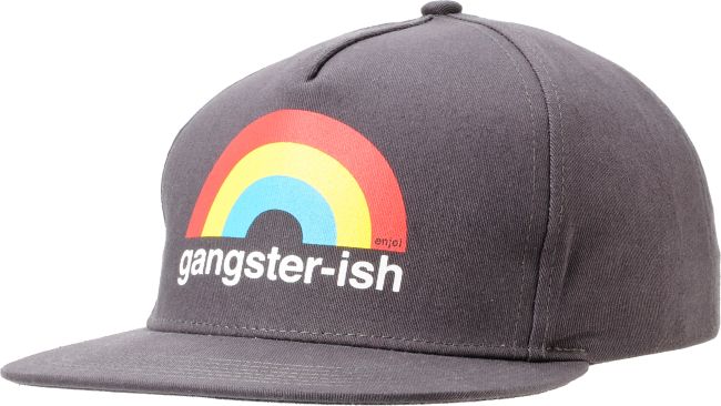 Enjoi Gangsterish Charcoal Snapback Hat