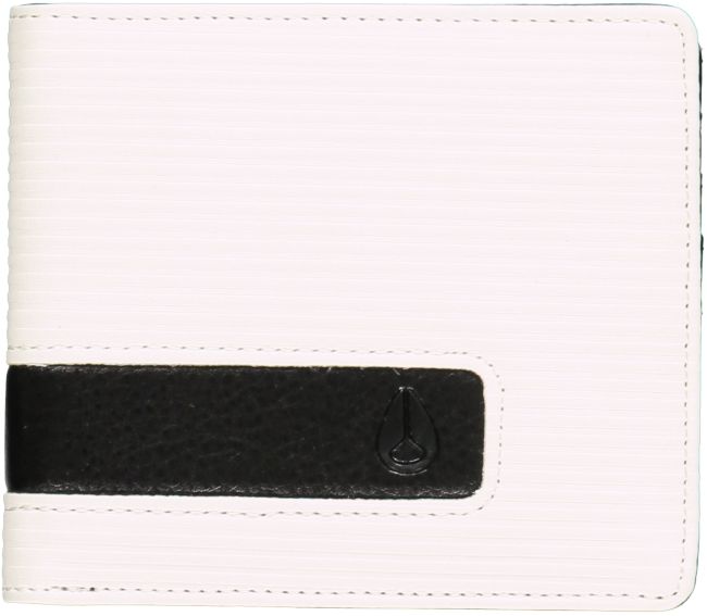 Nixon Showoff Fine White Bi-Fold Wallet