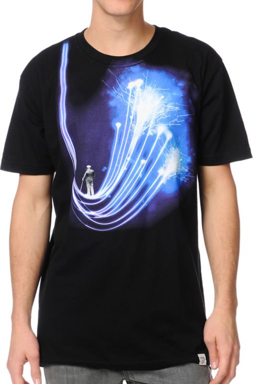 Imaginary Foundation Arc Black Tee Shirt
