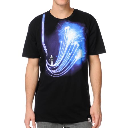 Imaginary Foundation Arc Black Tee Shirt