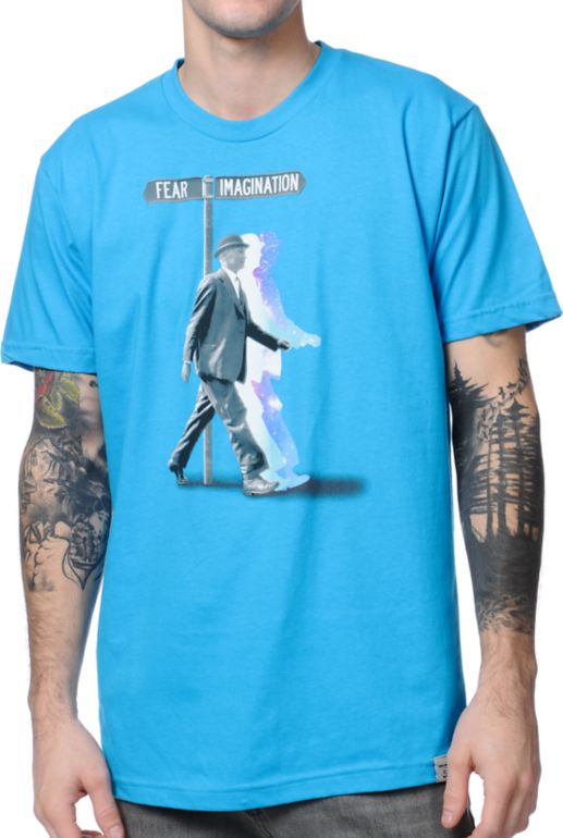 Imaginary Foundation Direction Turquoise Tee Shirt