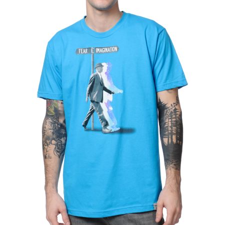 Imaginary Foundation Direction Turquoise Tee Shirt