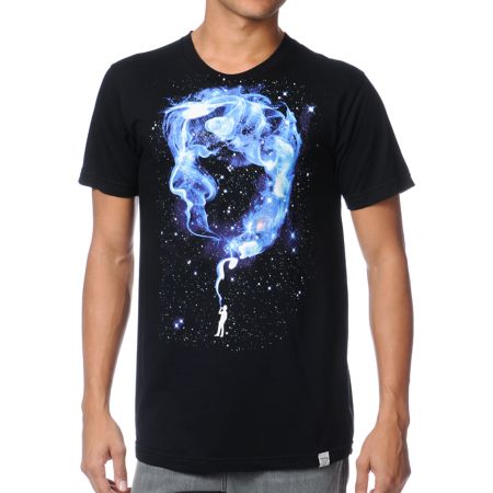 Imaginary Foundation Anthropic Black Tee Shirt