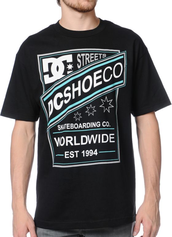 DC Cover Black Tee Shirt