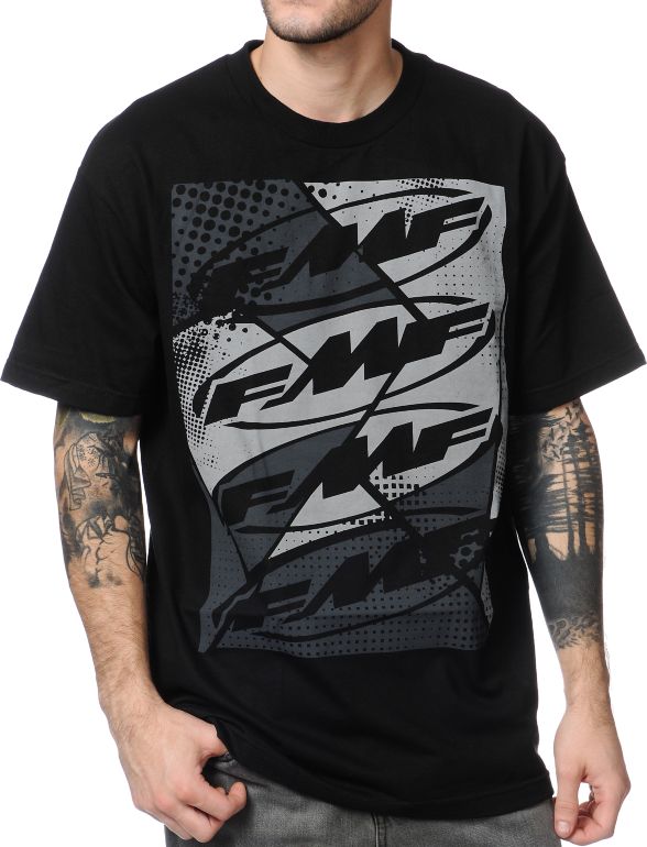 FMF Stained Black Tee Shirt