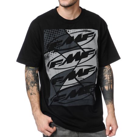 FMF Stained Black Tee Shirt