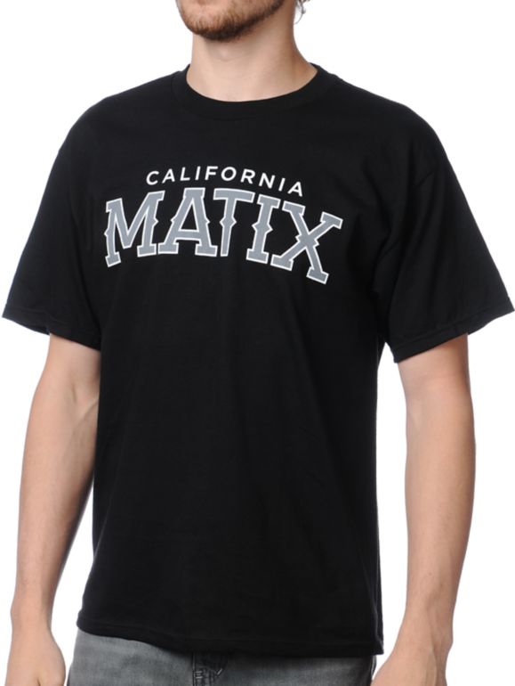 Matix Triple A Black Tee Shirt