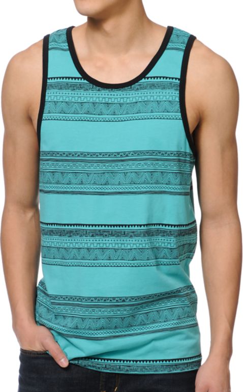 Empyre Dockside Turquoise Tank Top