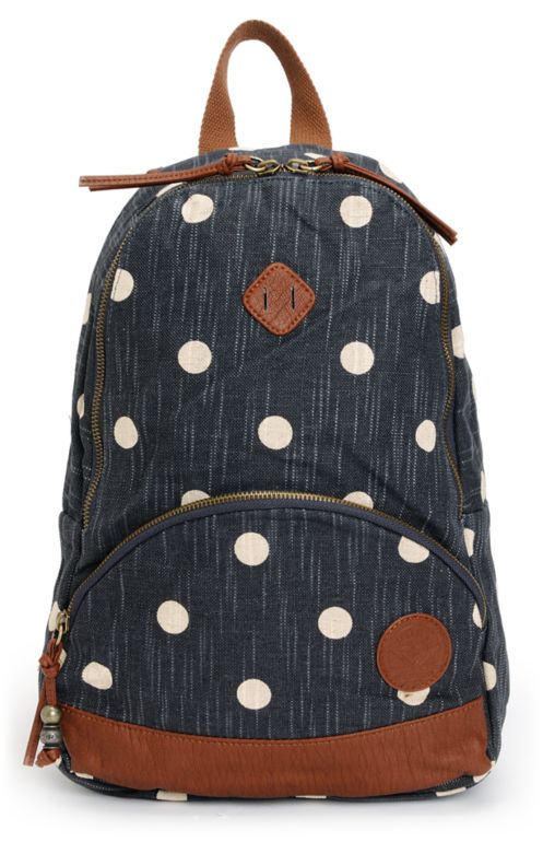 Roxy Wild Outdoors Blue Black Mini Backpack