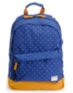 Volcom Supply And Demand Navy Polka Dot Backpack