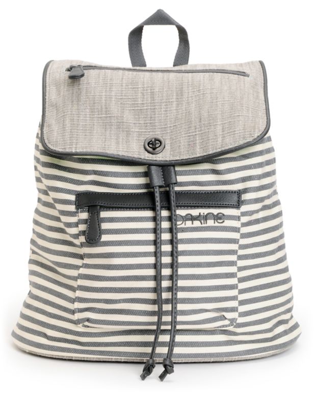 Dakine Sophia Marina Stripe Canvas Tote Backpack