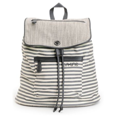 Dakine Sophia Marina Stripe Canvas Tote Backpack