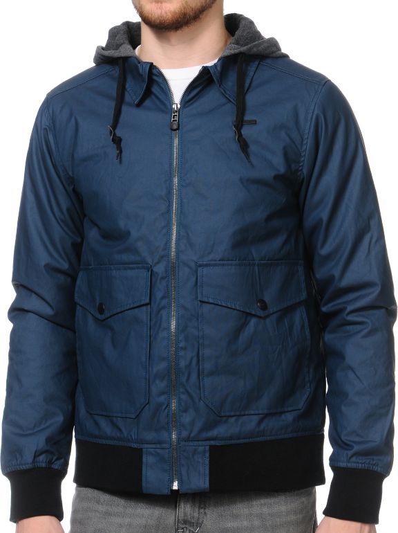 Empyre Warren Navy Full Zip Jacket