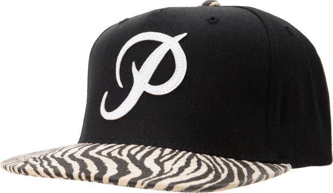 Primitive Classic P Black & Zebra Starter Snapback
