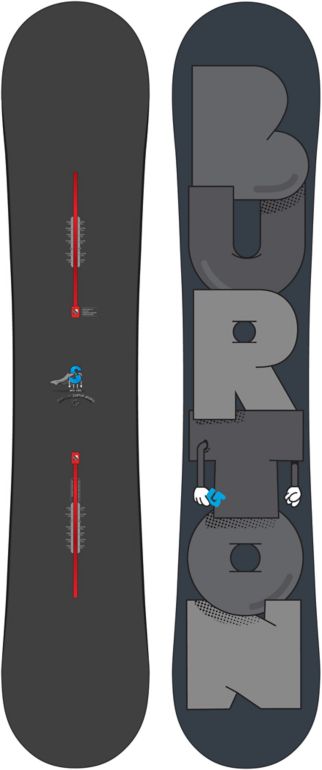 Burton Super Hero 157cm Mid Wide Snowboard 2013