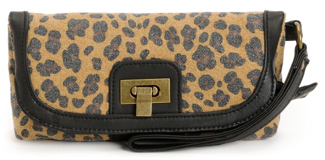 Marais Leopard Print Wrist Wallet