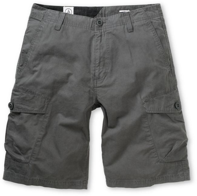 Volcom Racket Green Cargo Shorts