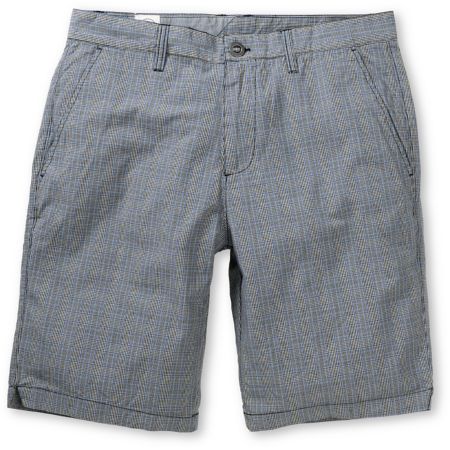 Volcom Fruckin Loco Grey Plaid Shorts