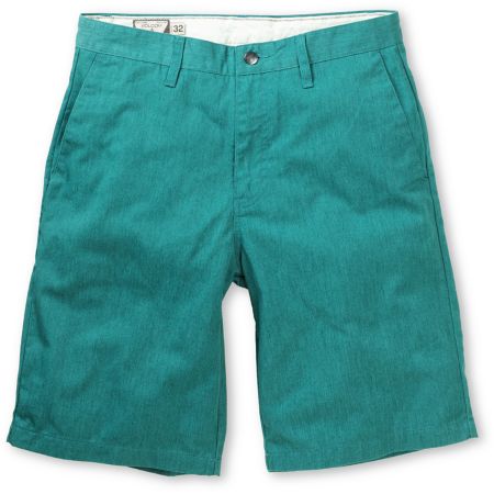 Volcom Frickin Too Teal Chino Shorts