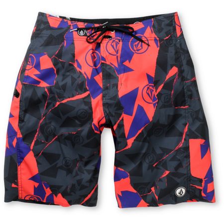Volcom V6S Tornlosky Pink 21 Board Shorts