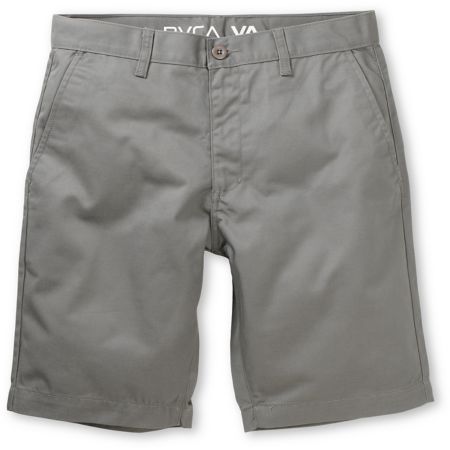 RVCA Weekender Grey Slim Fit Chino Shorts