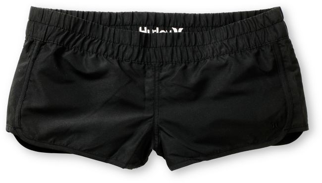 Hurley Girls Black Super Suede Beachrider Board Shorts