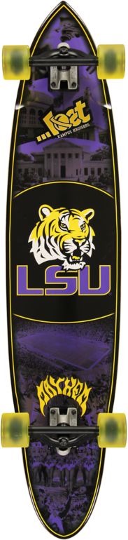 Lost Louisiana Tigers Minigun 40 Longboard Complete