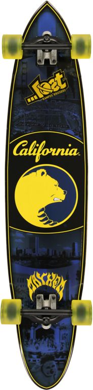 Lost California Golden Bears Minigun 40 Longboard Complete
