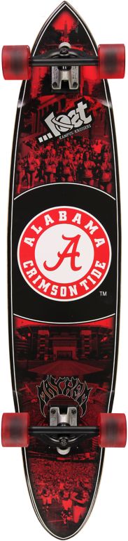 Lost Alabama U Crimson Tide Minigun 40 Longboard Complete