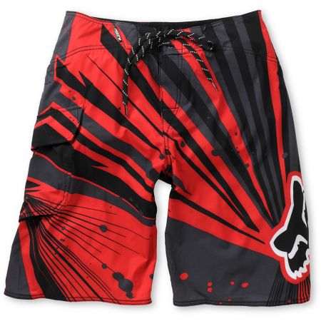 Fox Undertow Red Board Shorts