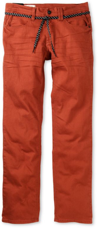 Empyre Skeletor Terracotta Red Slim Jeans