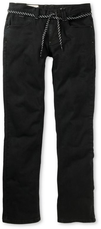 Empyre Skeletor Black Overdye Slim Jeans