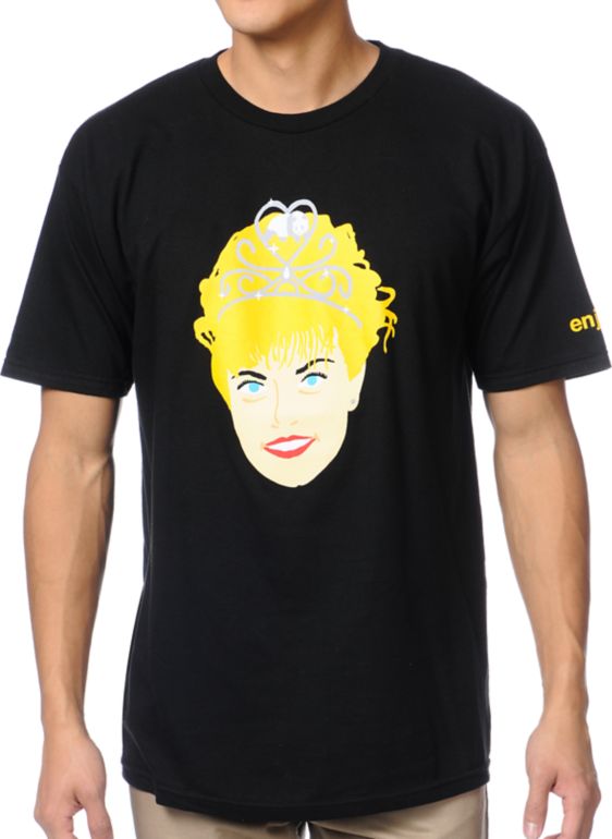 Enjoi Homecoming Queen Black Tee Shirt
