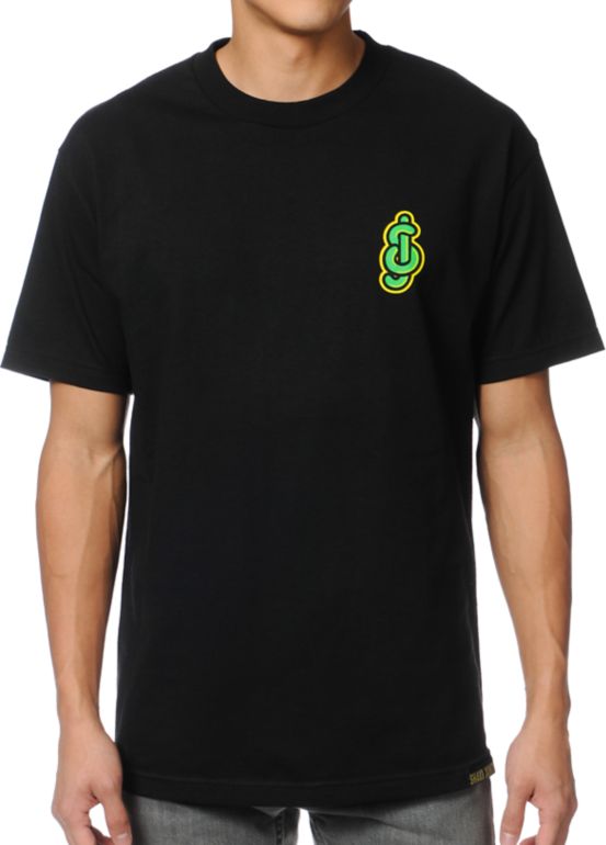 Shake Junt Get Off My Nuts 2 Black Tee Shirt