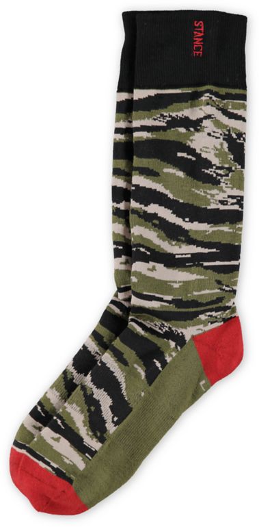 Tiger Toe Camo Stance Sock