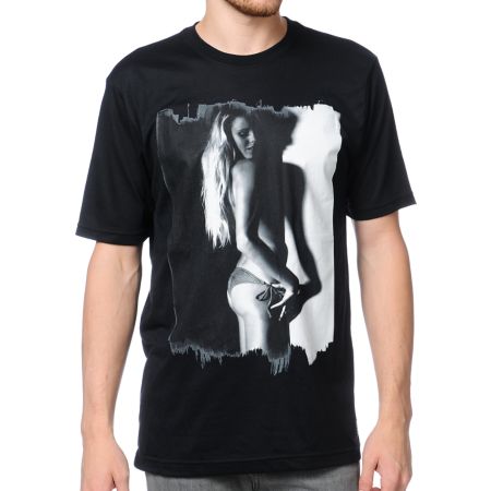 Nike Action Laura Dri-FIT Black Tee Shirt