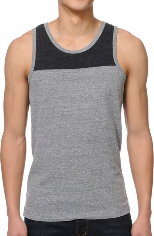 Zine Westies Grey & Black Tank Top
