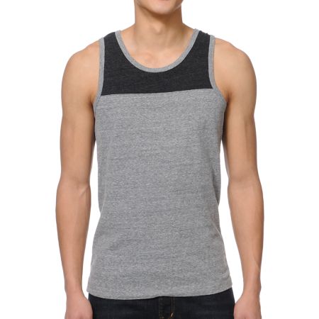Zine Westies Grey & Black Tank Top