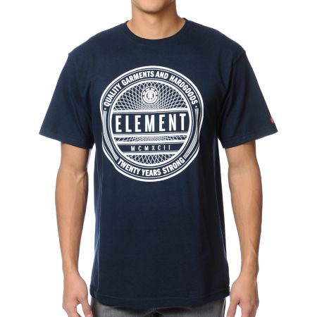Element Sealed Navy Blue Tee Shirt