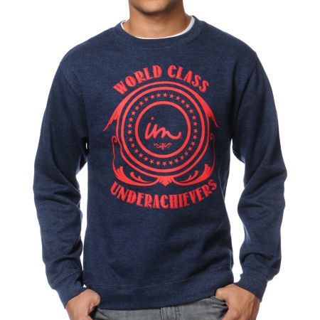 Imperial Motion World Class Navy Crew Neck Sweatshirt
