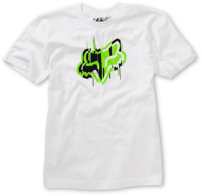 Fox Boys Last Minute White Tee Shirt