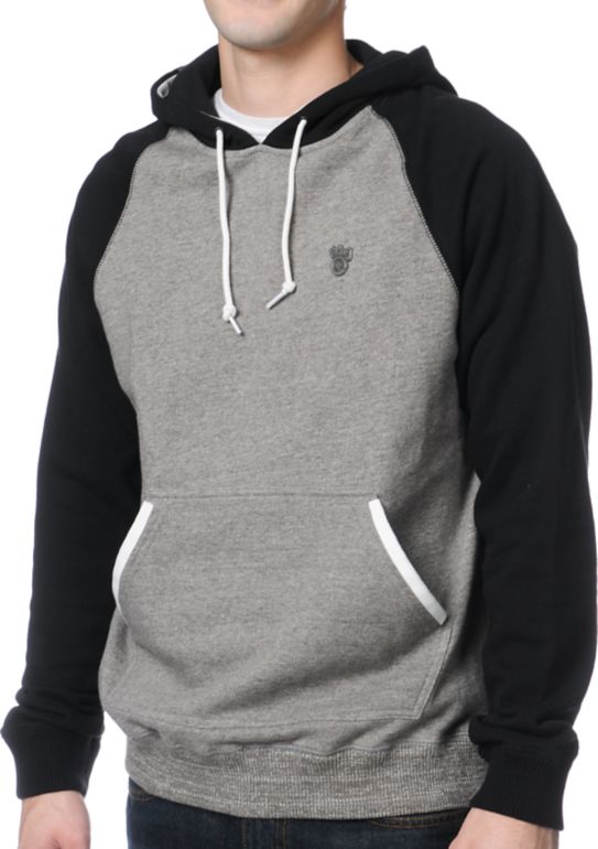 LRG Derision Black & Grey Pullover Hoodie