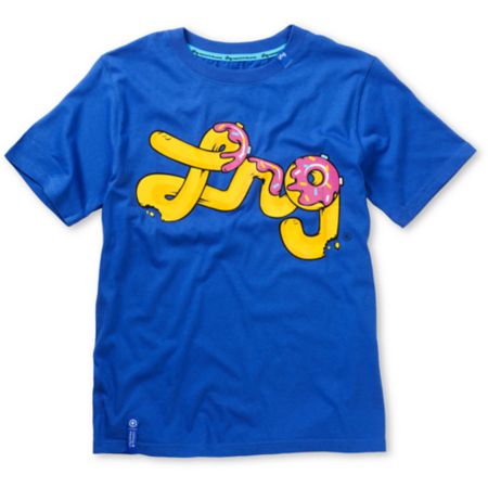 LRG Boys Deputy Delight Blue Tee Shirt