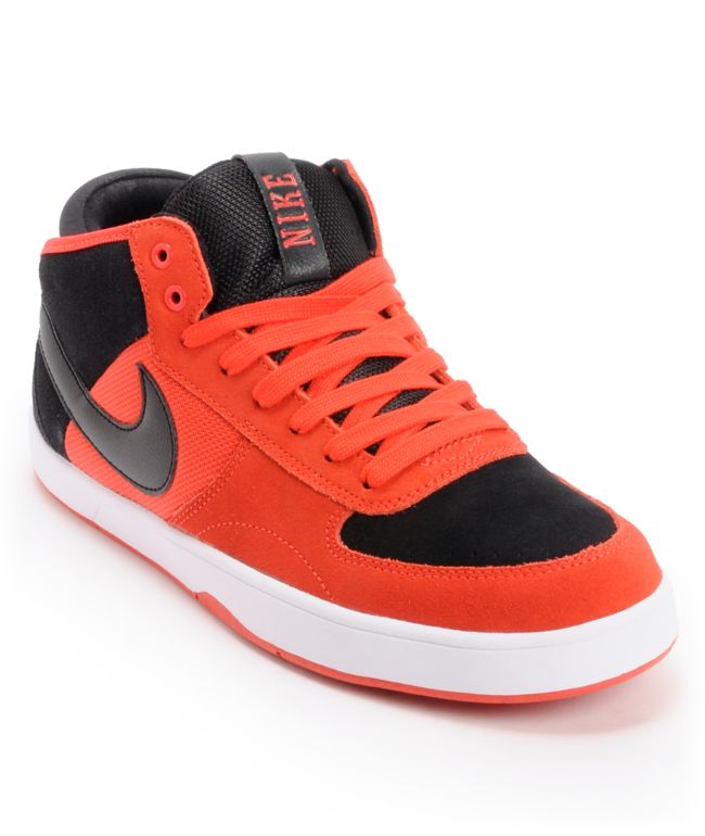 Nike Mavrk Mid 3 Pimento & Black Skate Shoe